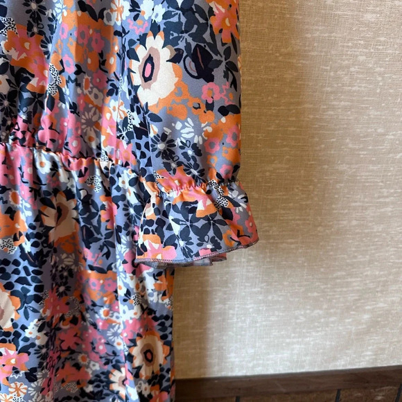 NWT Pink Floral‎ Knee Length Dress Size 4XL - Picture 2 of 8